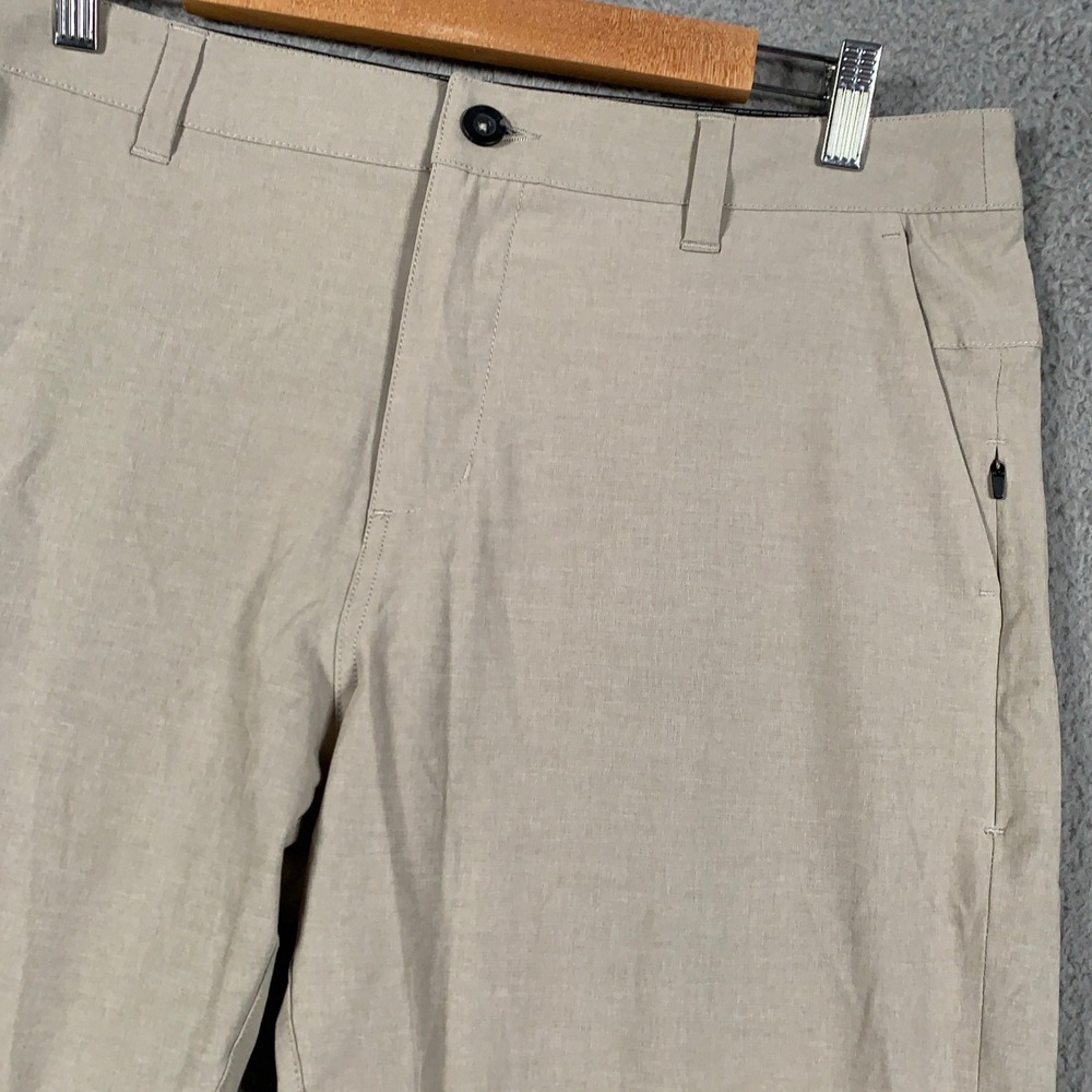 Vuori Aim Pant Men's 33 Khaki Slim Straight Performance Stretch Chino Trousers - Picture 3 of 9